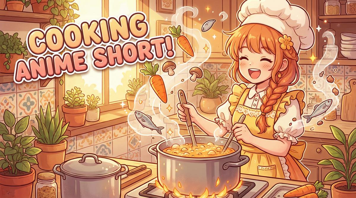 蜜芽原创动漫-美食动漫教程